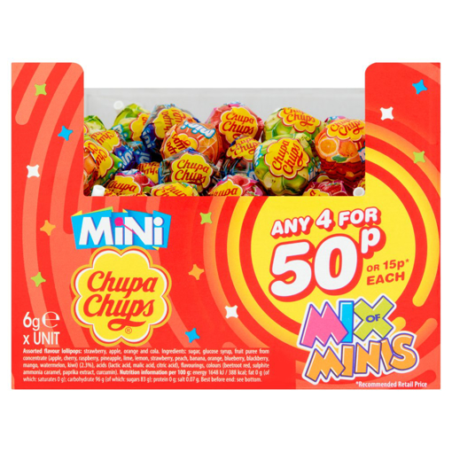 Chupa Chup's Mix of Minis 6g