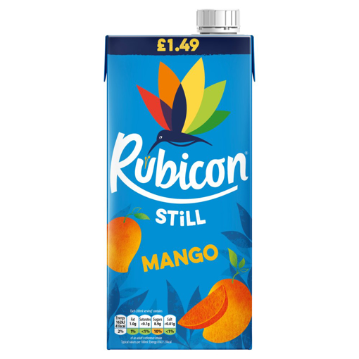Rubicon Still Mango 1Ltr £1.49