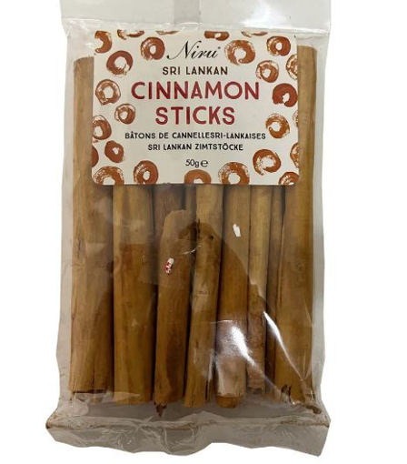 Niru Srilankan Cinnamon Sticks 50g