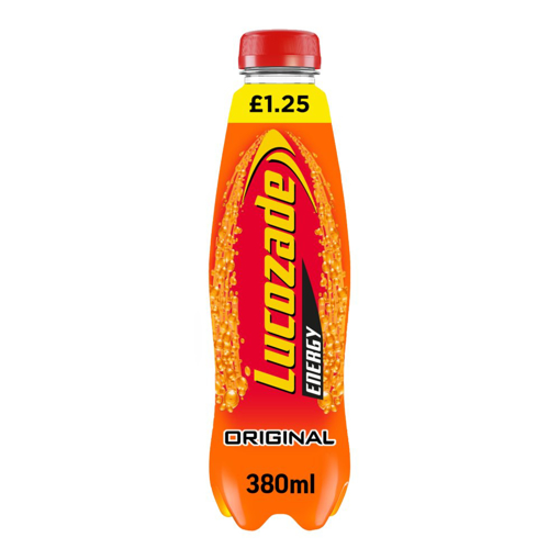 Lucozade Energy Drink Original 380ml PMP £1.25