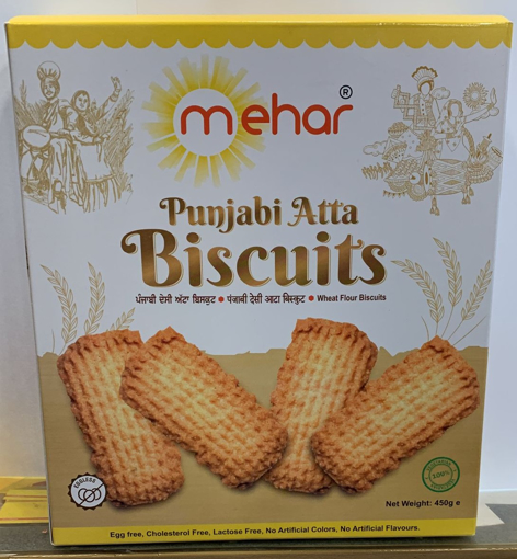 Mehar Punjabi Atta Biscuits 450g
