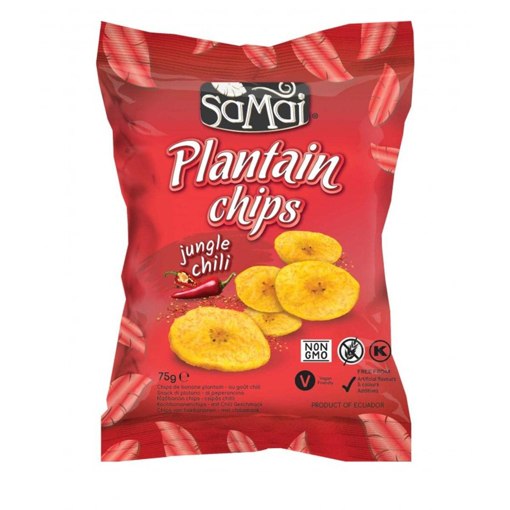 Samai Plantain Chips Jungle Chilli 75g