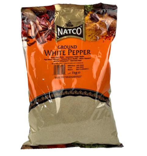 Natco Ground White Pepper 1Kg