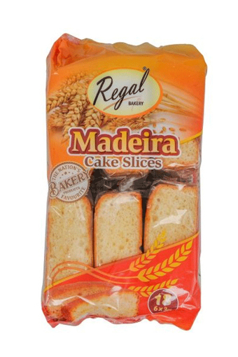Regal Madeira Cake Slices 18 Pcs