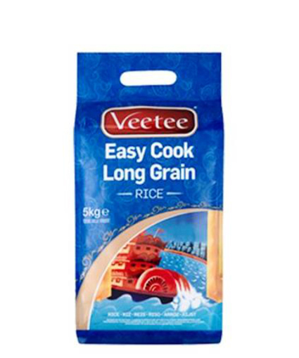 Veetee Easy Cook Long Grain Rice 5Kg