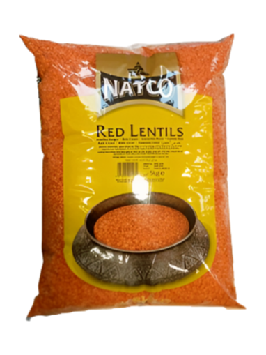 Natco Red Lentils 5Kg