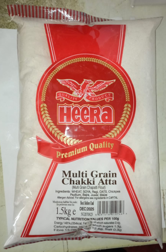 Heera Multi Grain Chakki Atta 1.5Kg