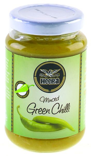 Heera Minced Green Chilli Paste 210g