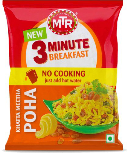 MTR 3 Minute Breakfast Khatta Meeta Poha 160g