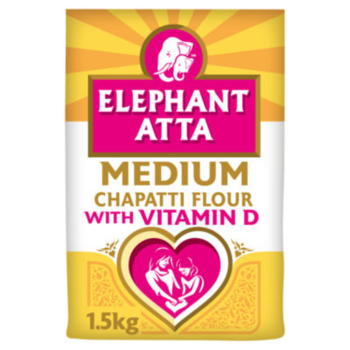 Elephant Atta Medium With Vitamin D 1.5kg