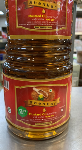 Shankar Mustard Oil 2Ltr £6.99