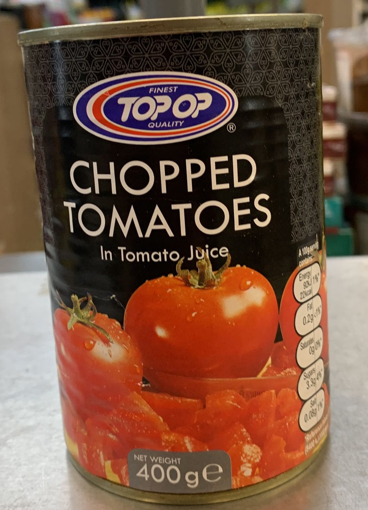 Top Op Chopped Tomatoes 400g