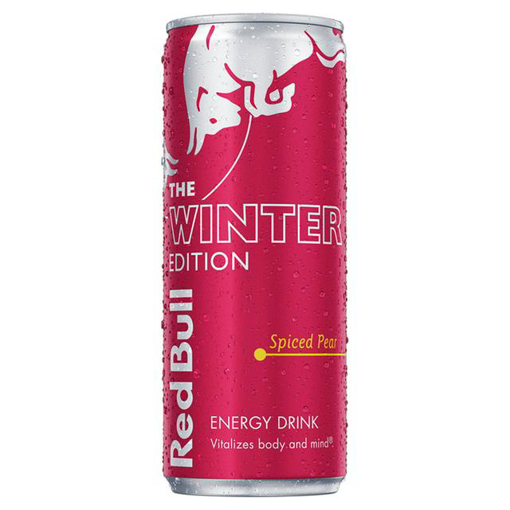 Red Bull Winter Edition Spiced Pear Energy Drink 250ml