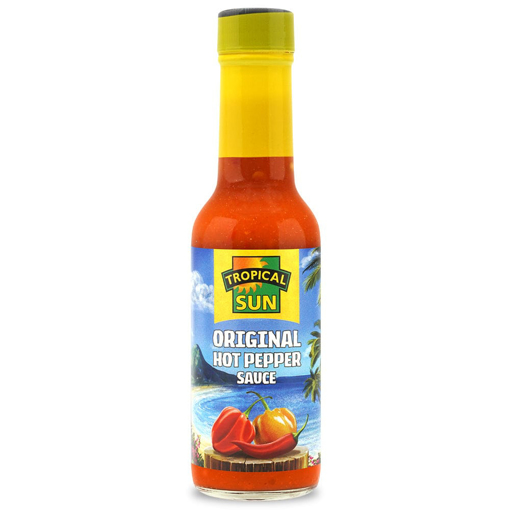 Tropical Sun Original Hot Pepper Sauce 150ml