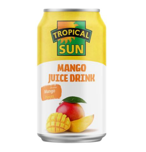 Tropical Sun Mango Juice Drink Can 330ml