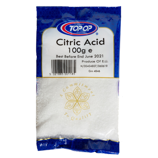 Top-Op Citric Acid 100g