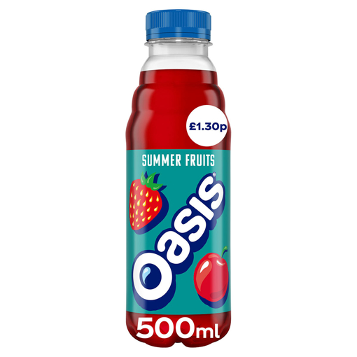 Oasis Summer Fruits 500ml PMP 1.30