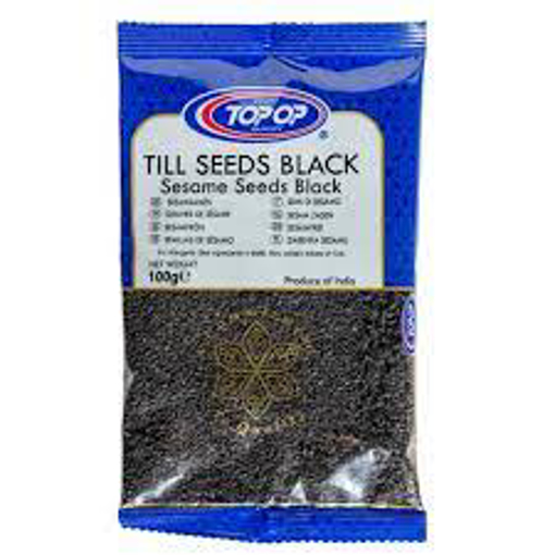 Top-Op Till (Sesame) Seeds Black 100g