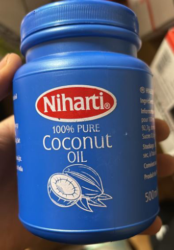 Niharti 100%pure Coconut Oil 500ml