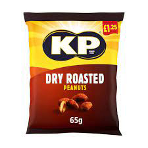 KP Dry Roasted Peanuts 65g RRP 1.25