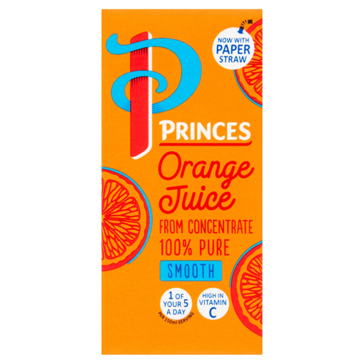 Princes Orange Juice 200ml