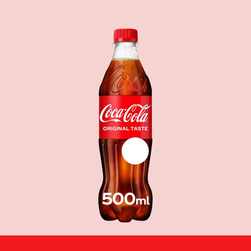 Coca Cola Original Plastic Bottle 500ml PMP 1.60