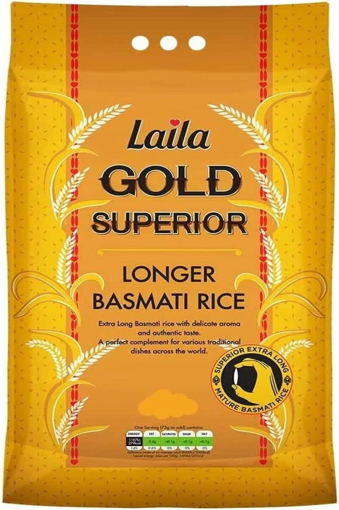 Laila Gold Longer Basmati Rice 10Kg