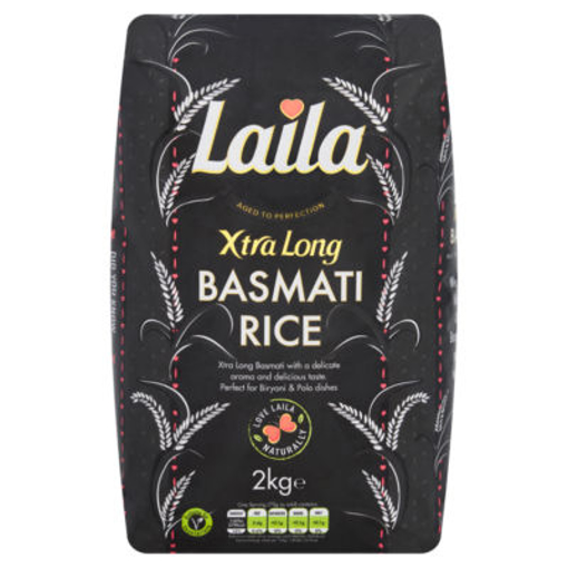Laila Xtra Long Basmati Rice 2Kg PMP 4.99