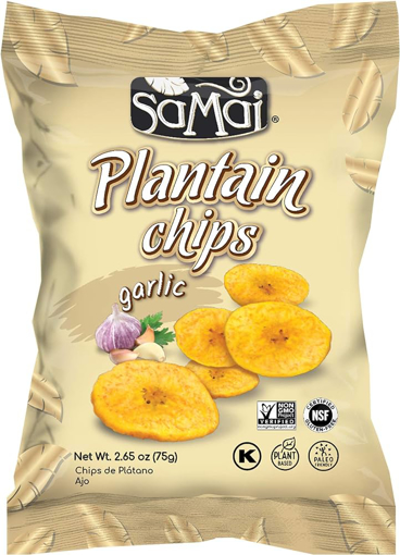 Samai Palntain Chips Garlic 75g