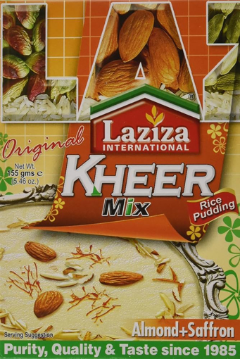 Laziza  Kheer Mix Almond+Saffron 155g
